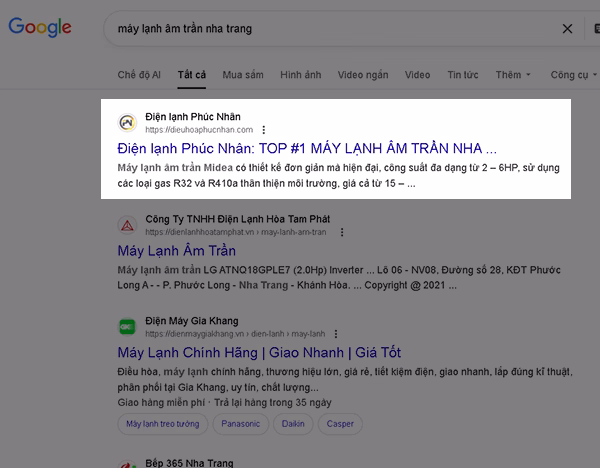 Dịch vụ SEO cá nhân hóa của Y Chóc giúp doanh nghiệp địa phương tại Nha Trang lên Top bền vững với chi phí siêu rẻ