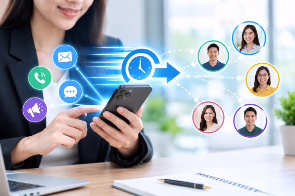 Tiếp cận khách hàng nhanh chóng​