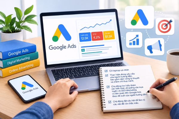 Yêu cầu của khóa học Google Ads​